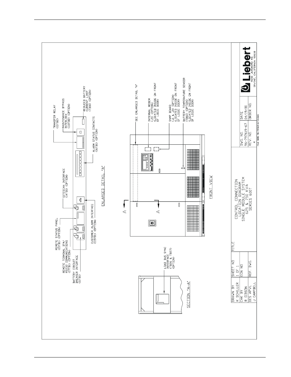 Liebert 600T User Manual | Page 51 / 73