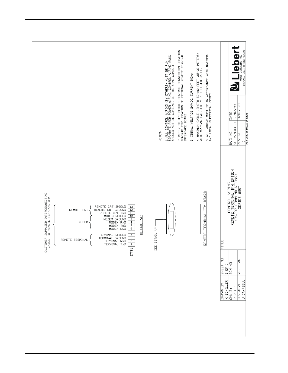 Liebert 600T User Manual | Page 56 / 73