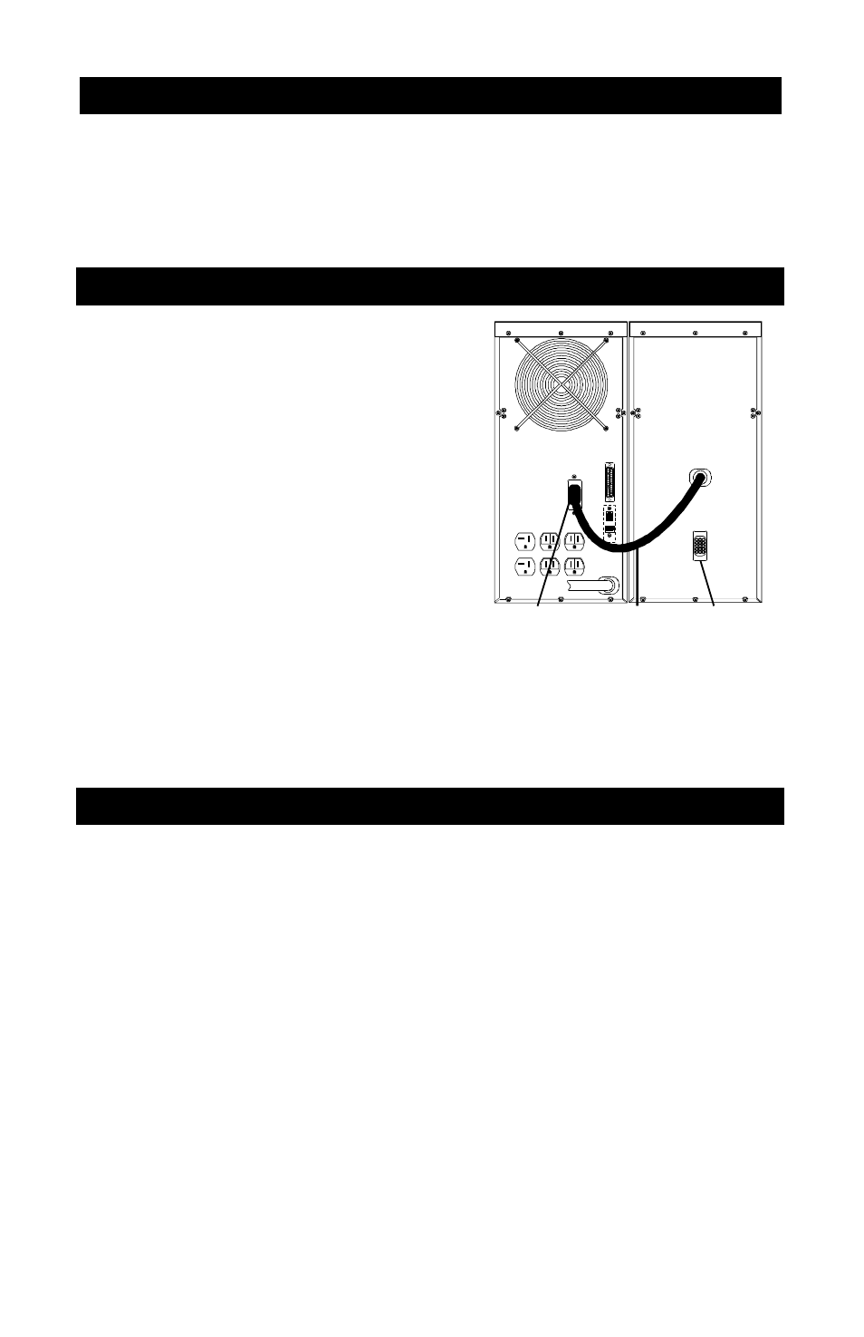 Tower installation, Optional battery cabinets, Ups operation | Liebert UPStation GX User Manual | Page 6 / 16