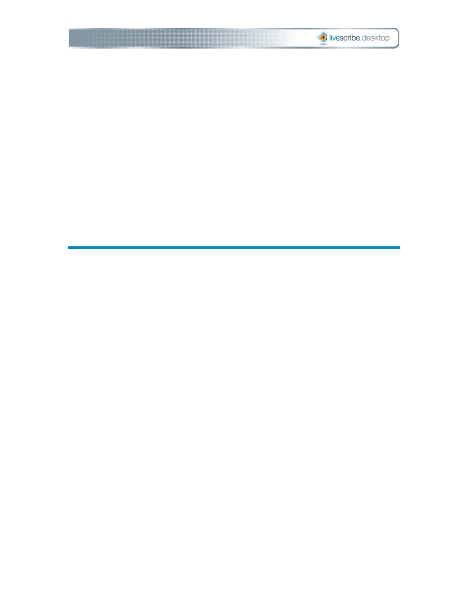 Livescribe DESKTOP VERSION 1.2 User Manual | 70 pages