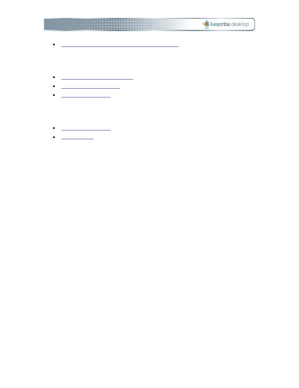 Manage applications, Manage memory, About the pulse smartpen and dot paper | Livescribe dot paper | Livescribe DESKTOP VERSION 1.2 User Manual | Page 12 / 70