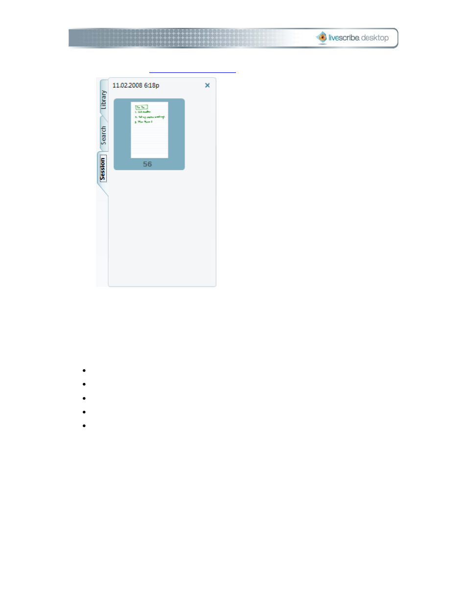 Menus and tool bars, Main menu | Livescribe DESKTOP VERSION 1.2 User Manual | Page 28 / 70