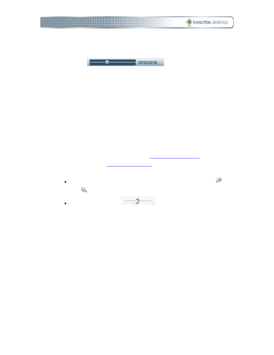 Zooming pages | Livescribe DESKTOP VERSION 1.2 User Manual | Page 37 / 70