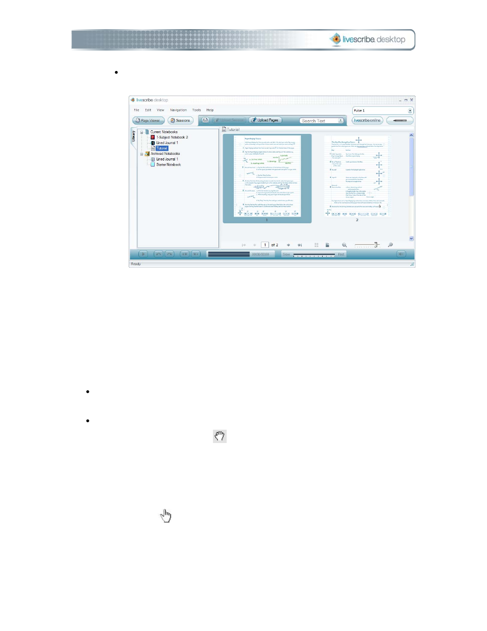 Livescribe DESKTOP VERSION 1.2 User Manual | Page 38 / 70
