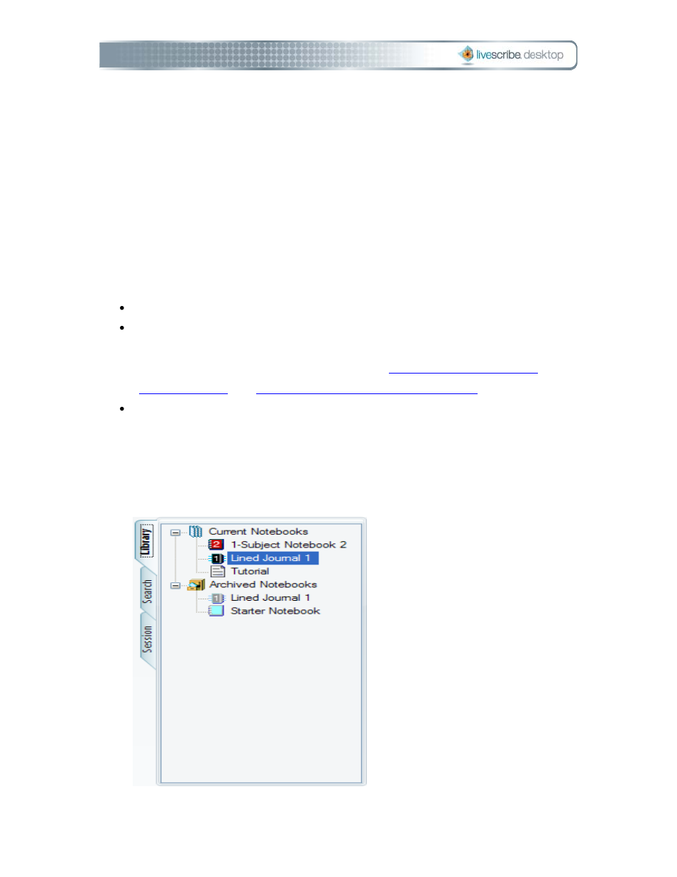 Archiving paper products | Livescribe DESKTOP VERSION 1.2 User Manual | Page 60 / 70