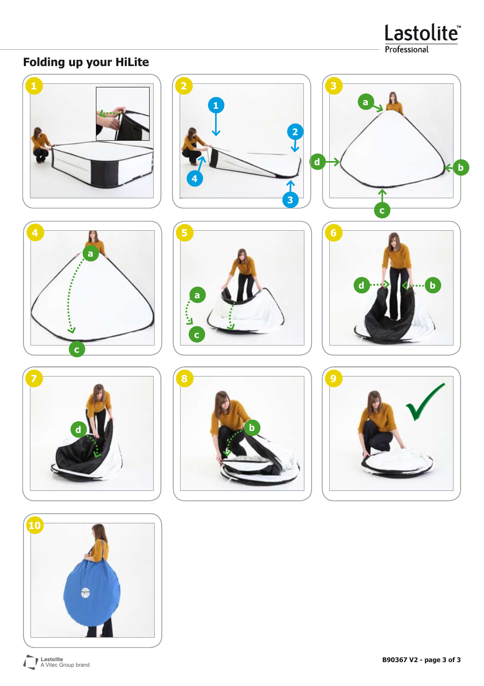 Lastolite 8990 User Manual | Page 3 / 3