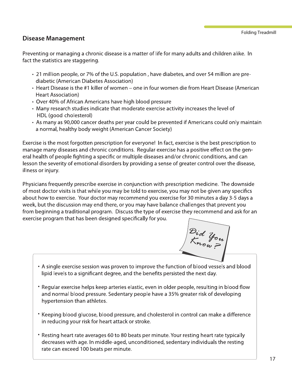 LifeSpan TR3000i User Manual | Page 17 / 48