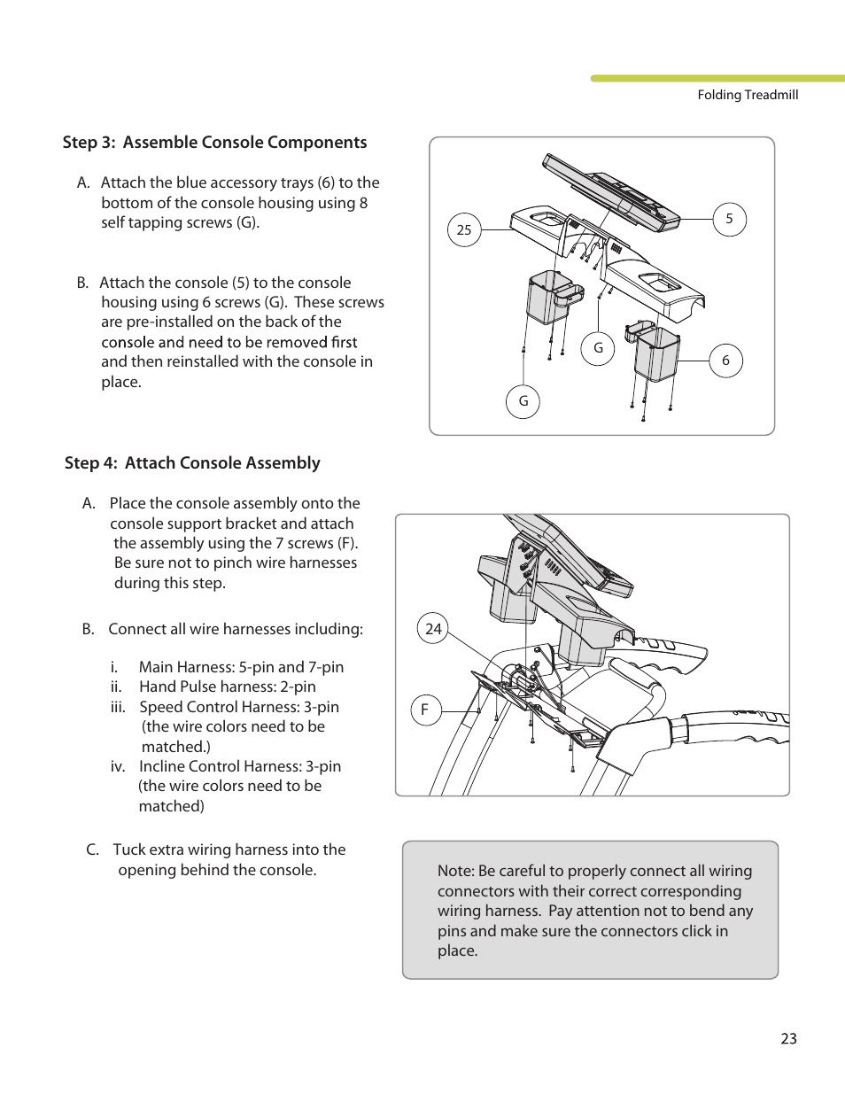 LifeSpan TR3000i User Manual | Page 23 / 48