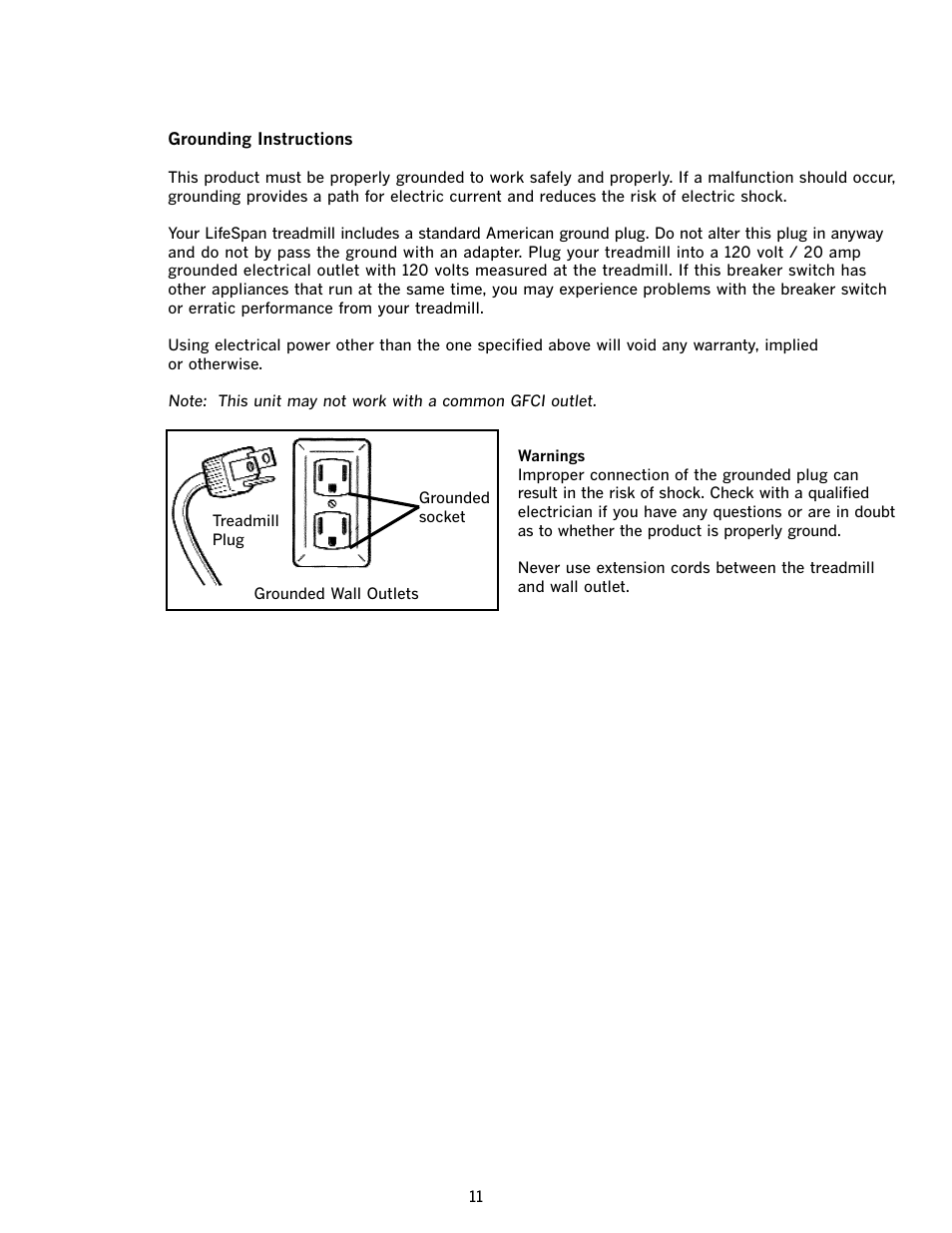 LifeSpan TR500 User Manual | Page 15 / 28