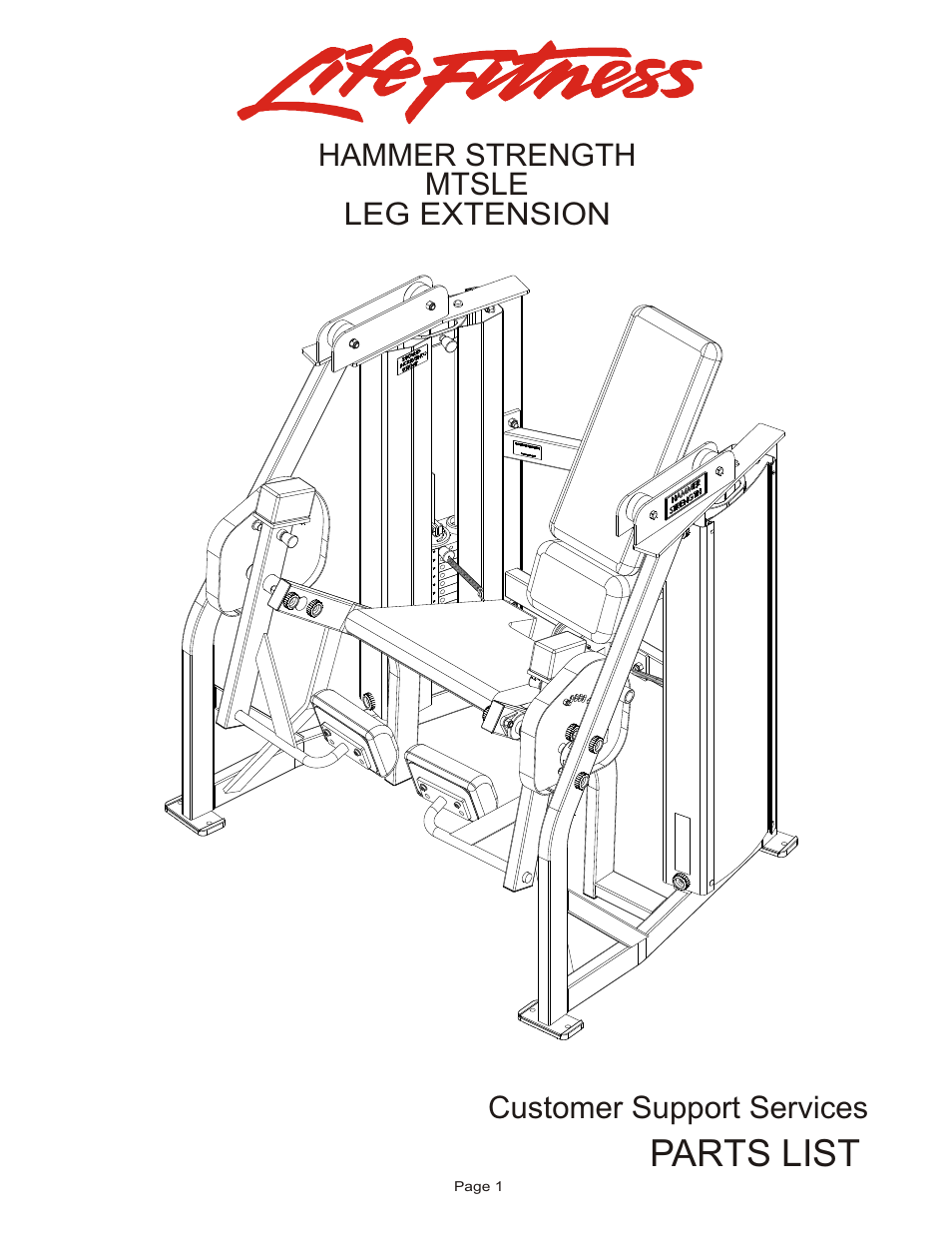 Life Fitness MTSLE User Manual | 18 pages