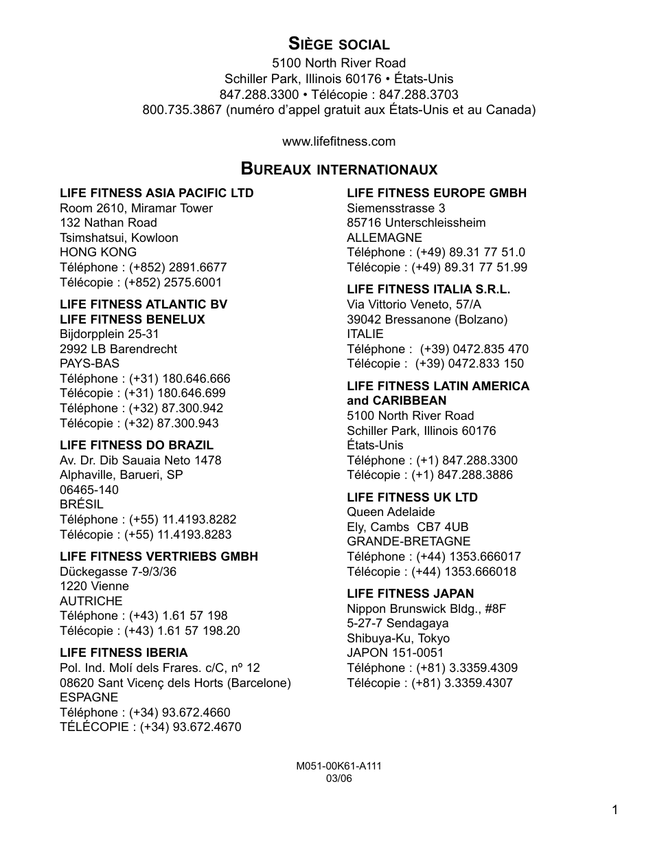 Life Fitness 91Xi User Manual | Page 30 / 83