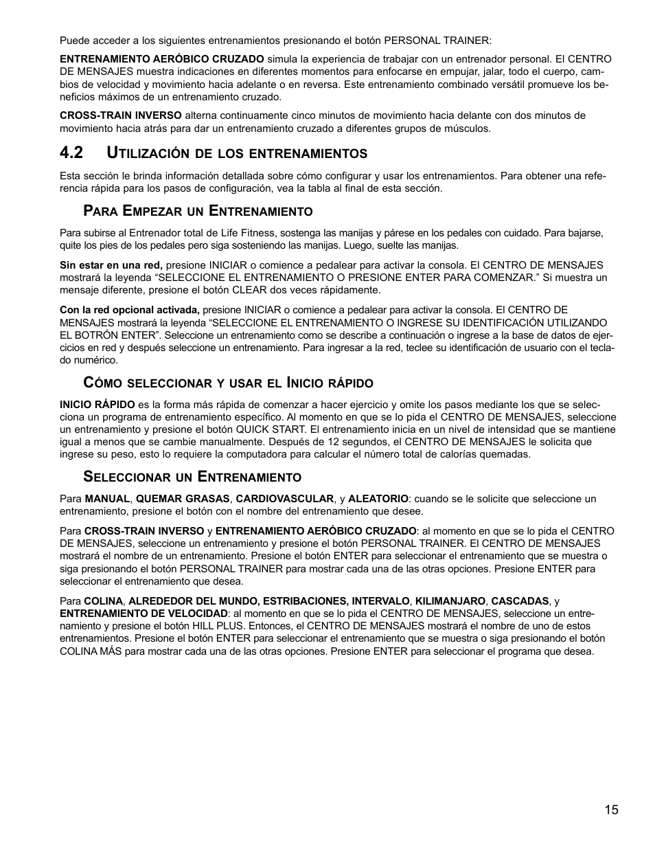 Life Fitness 91Xi User Manual | Page 71 / 83