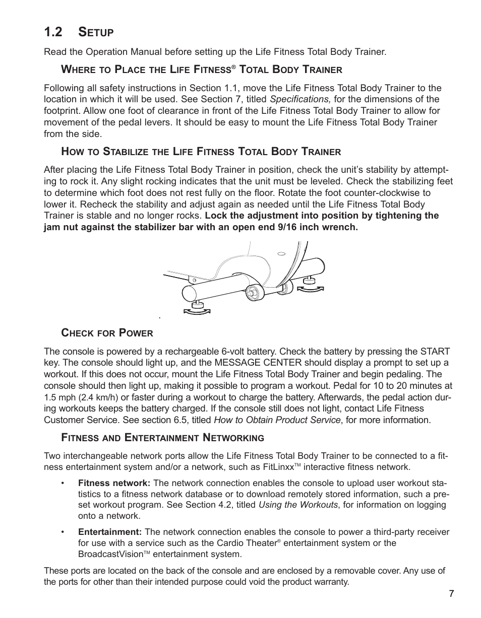 Life Fitness 91Xi User Manual | Page 8 / 83