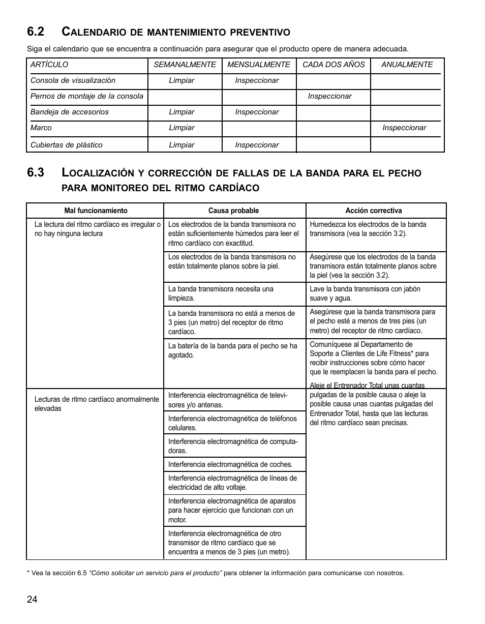 Life Fitness 91Xi User Manual | Page 80 / 83