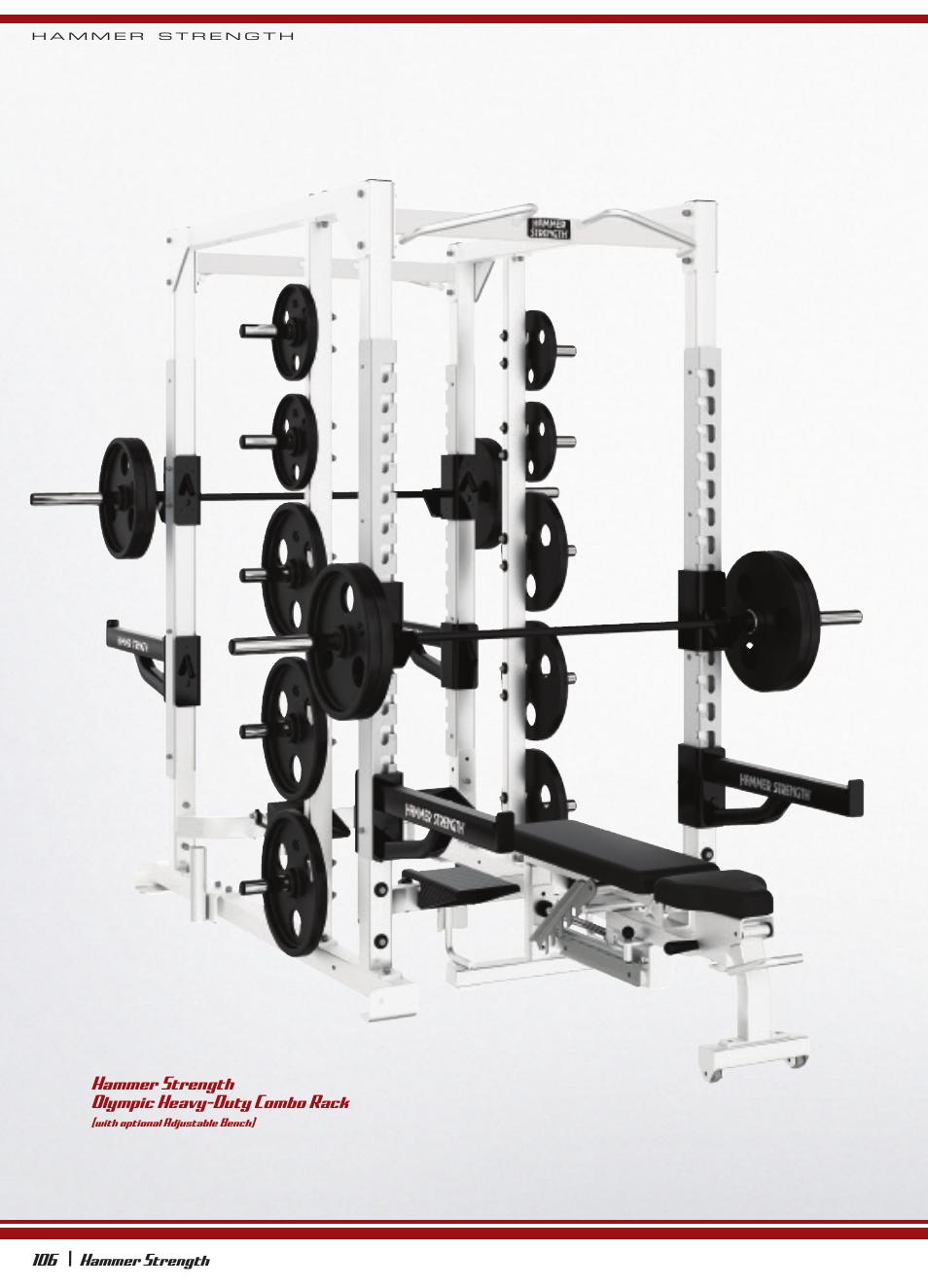 Life Fitness Hammer Strength OHDRacks User Manual | 6 pages