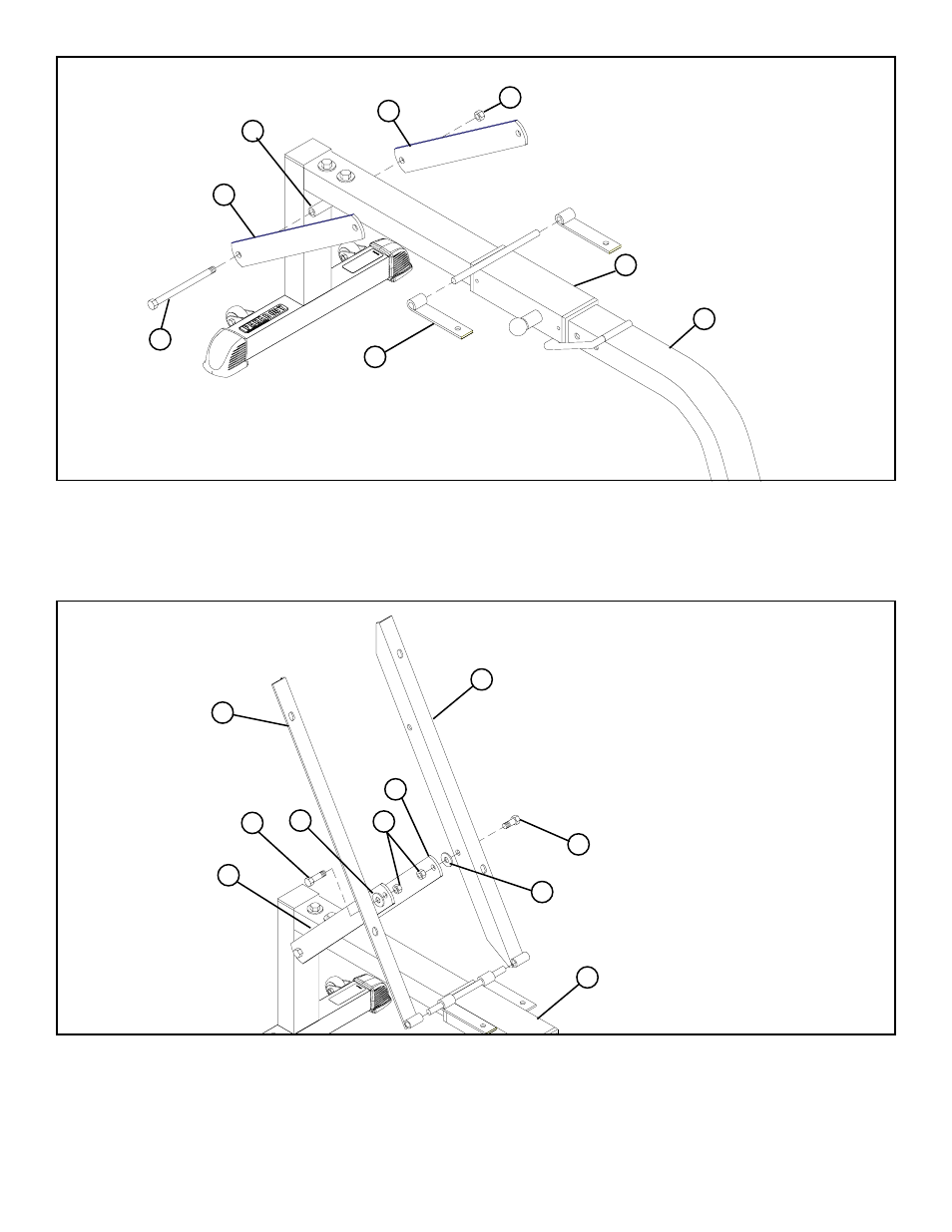 Figure 4, Figure 5, Step 4 | Step 5 | Life Fitness Parabody 805 User Manual | Page 7 / 11