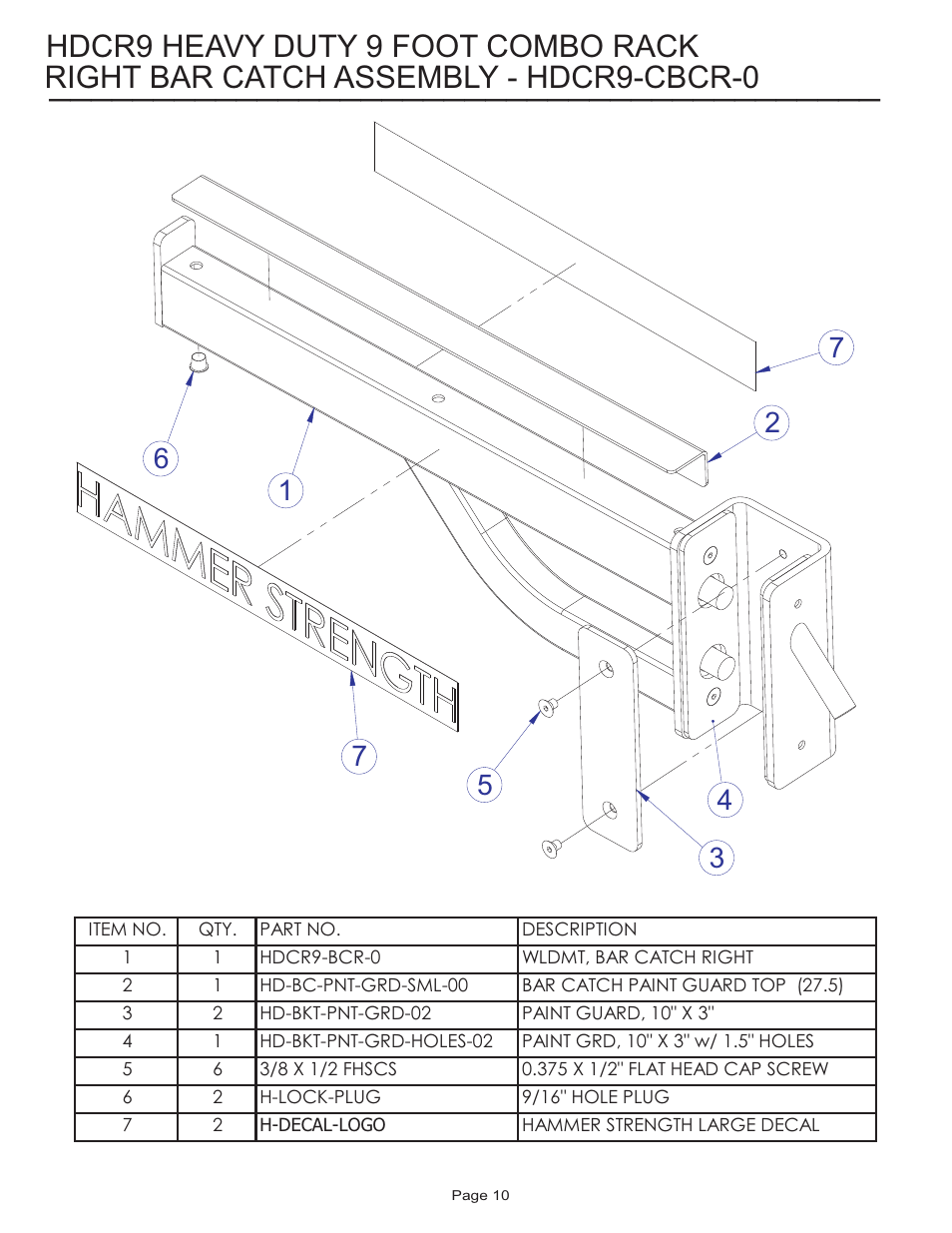 Life Fitness HDCR9 User Manual | Page 10 / 13