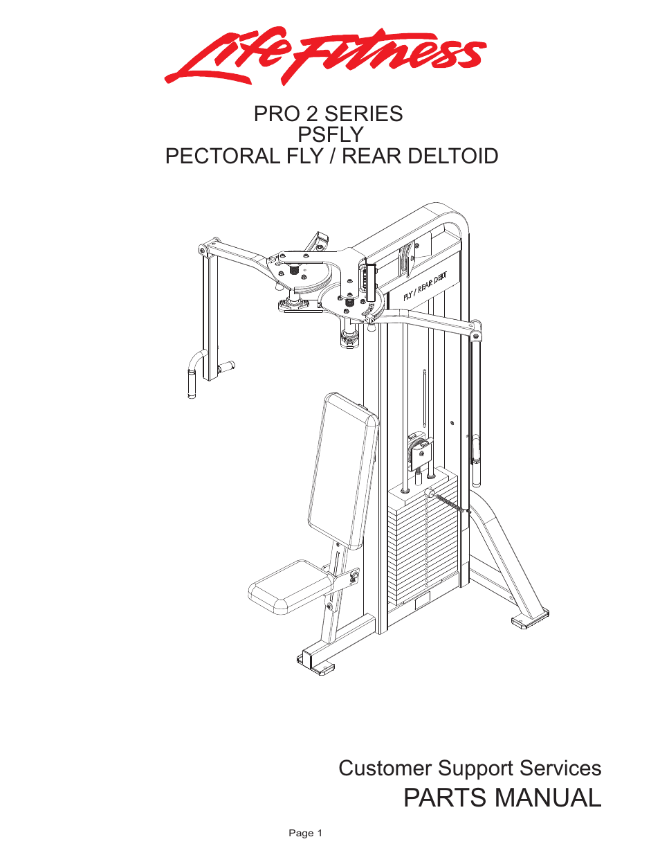 Life Fitness Pro 2 Series PSFLY User Manual | 10 pages