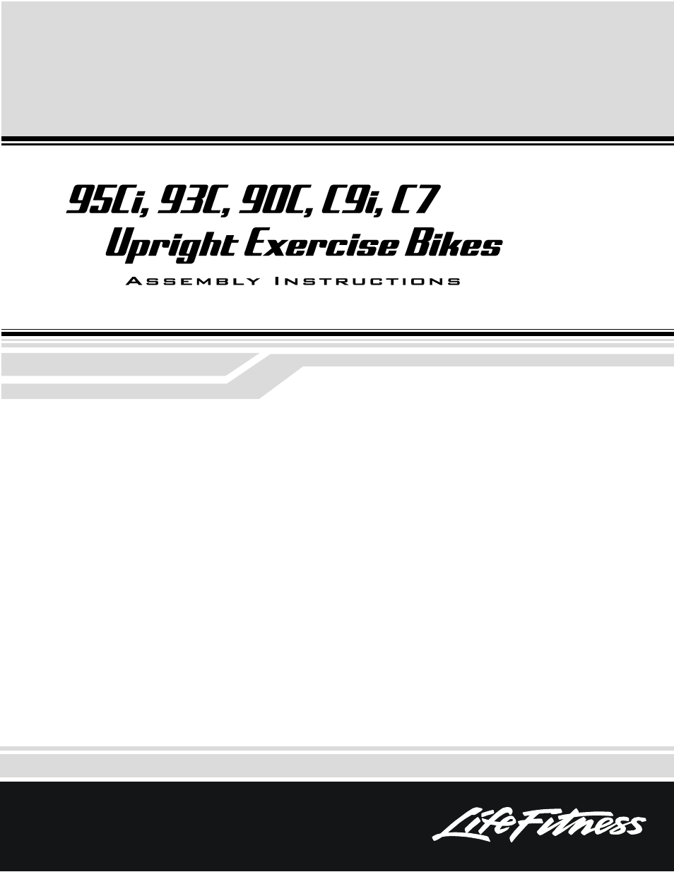 Life Fitness C9I  EN User Manual | 8 pages