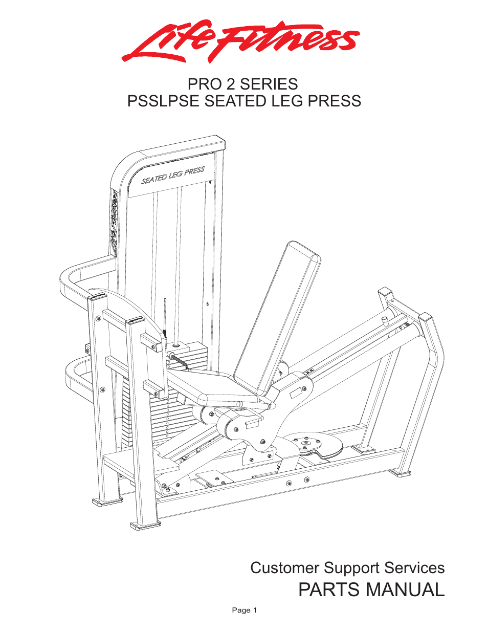 Life Fitness Pro 2 Series PSSLPSE User Manual | 22 pages