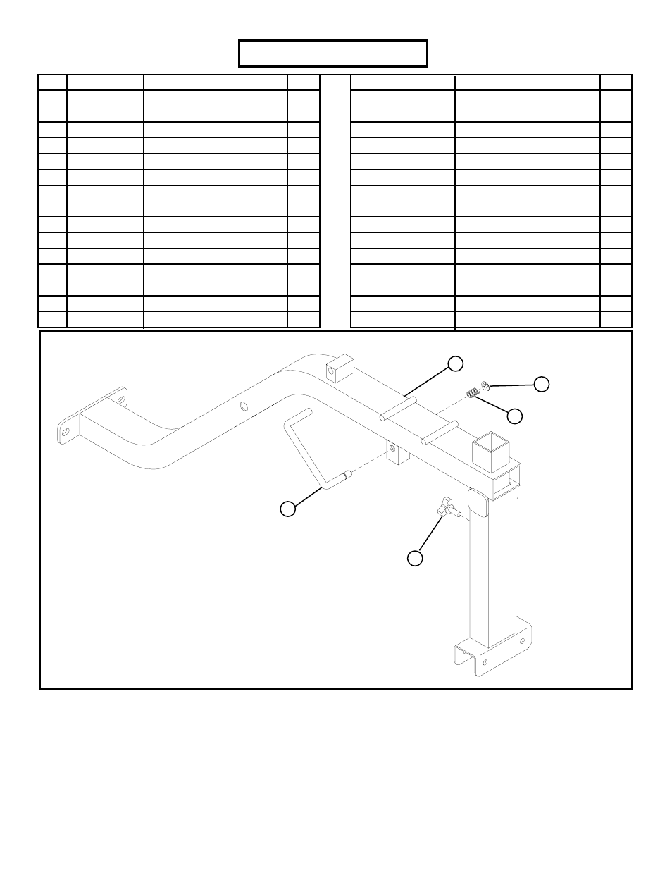 Parts list, Figure 1, Step 1 | Life Fitness 874 User Manual | Page 5 / 12