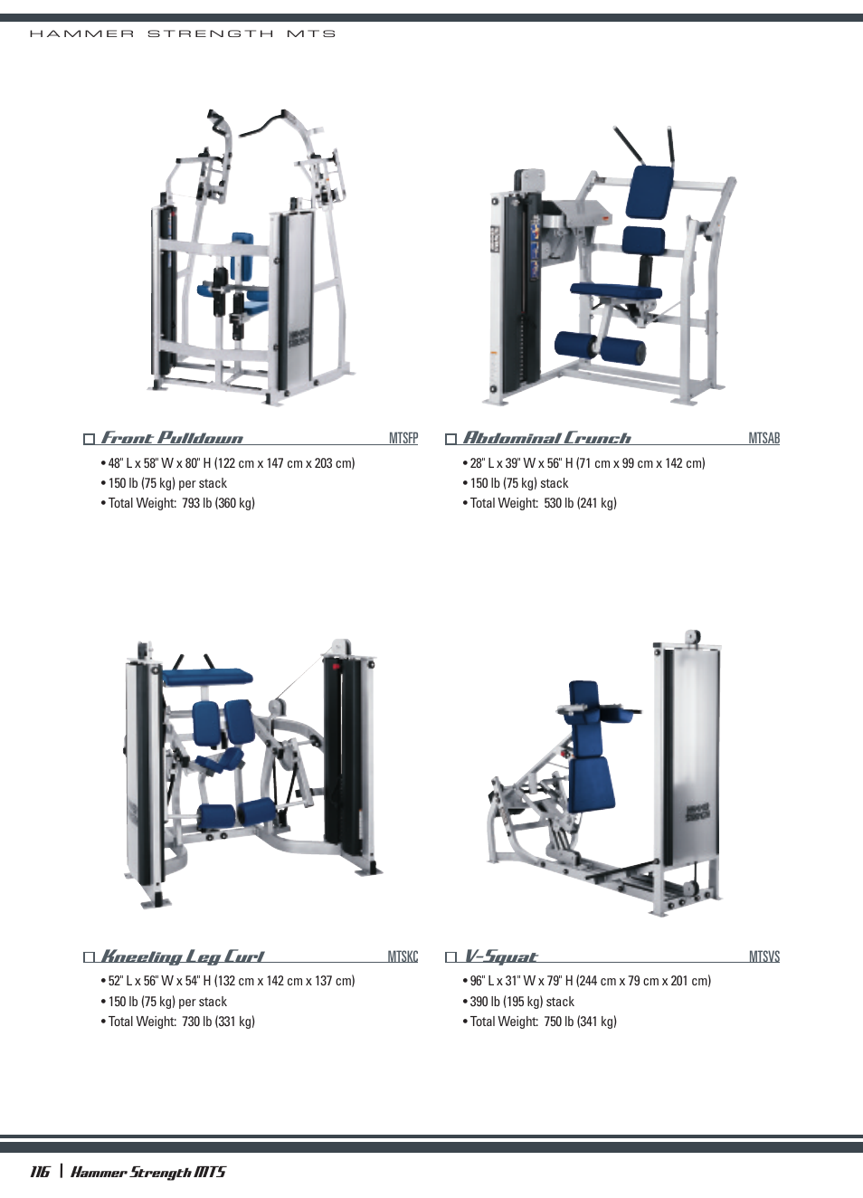Life Fitness Hammer Strength MTS User Manual | Page 5 / 6