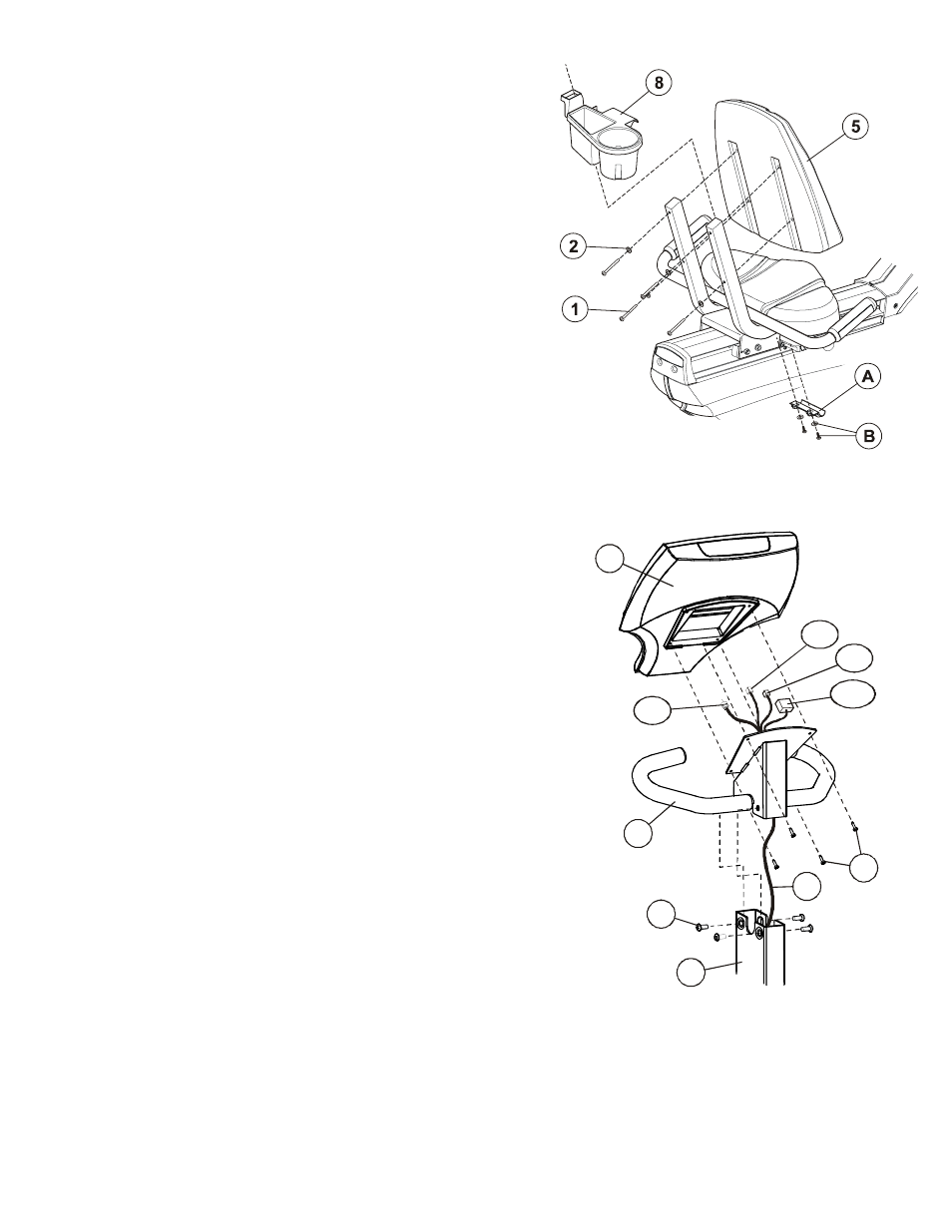 Life Fitness Recumbent Exercise Bikes 93Ri User Manual | Page 6 / 8