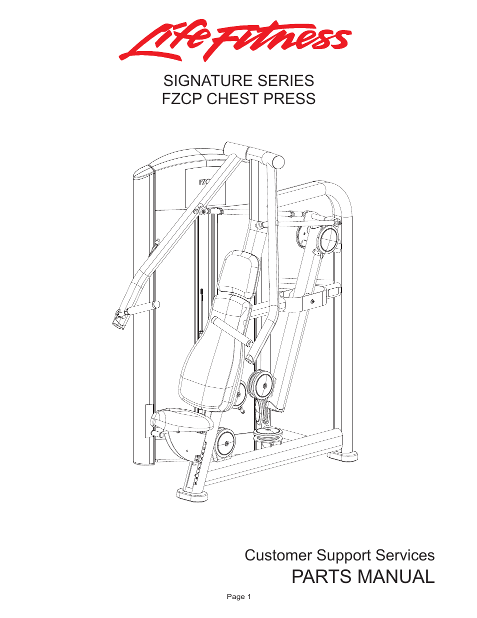 Life Fitness FZCP User Manual | 17 pages