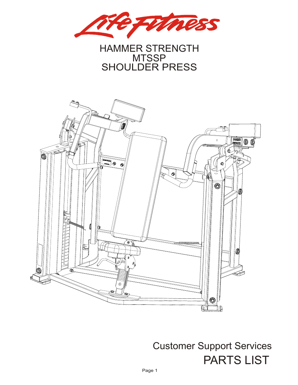 Life Fitness MTSSP User Manual | 16 pages