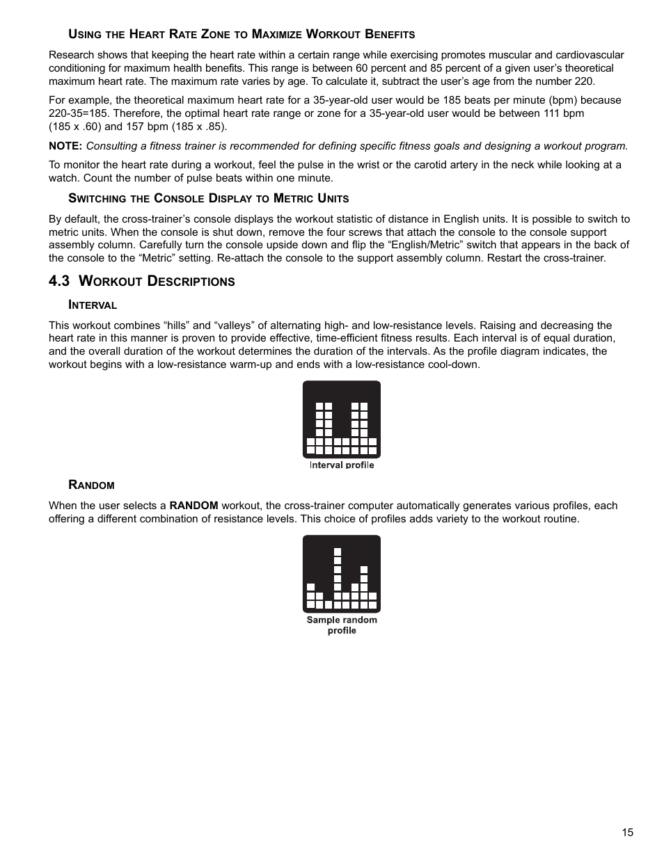 Life Fitness Essential XT4 User Manual | Page 16 / 20