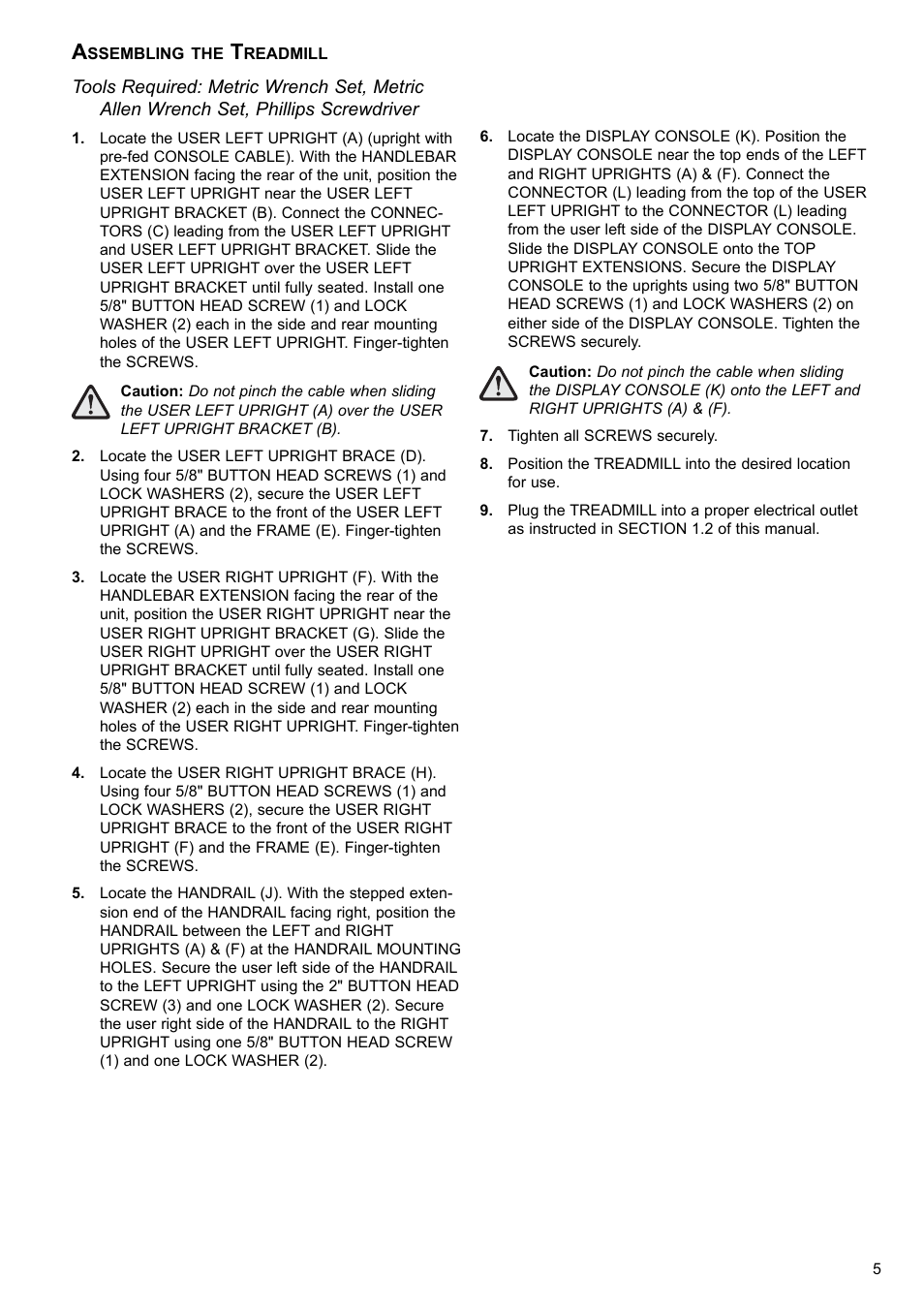 Life Fitness ST35 User Manual | Page 6 / 20
