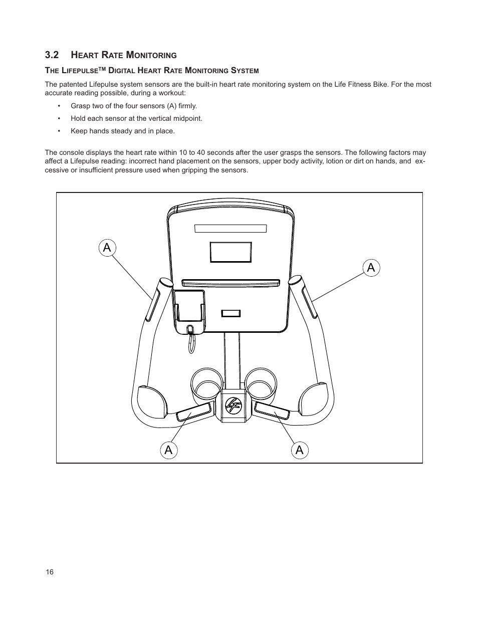 Life Fitness CLUB SERIES UPRIGHT LIFECYCLE M051-00K63-A295 User Manual | Page 17 / 44