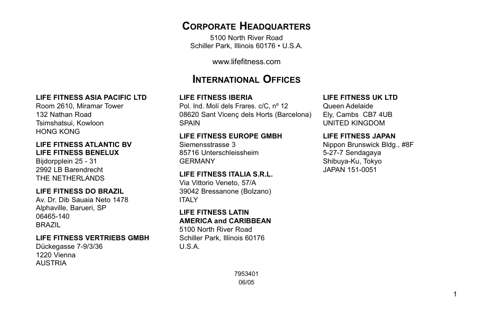 Life Fitness X3-0 User Manual | Page 2 / 38