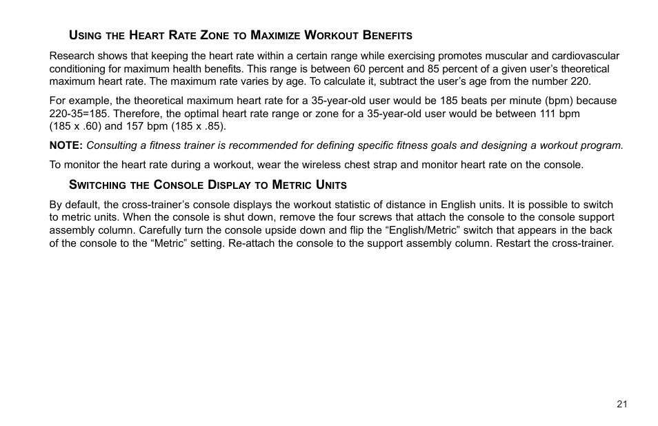 Life Fitness X3-0 User Manual | Page 22 / 38
