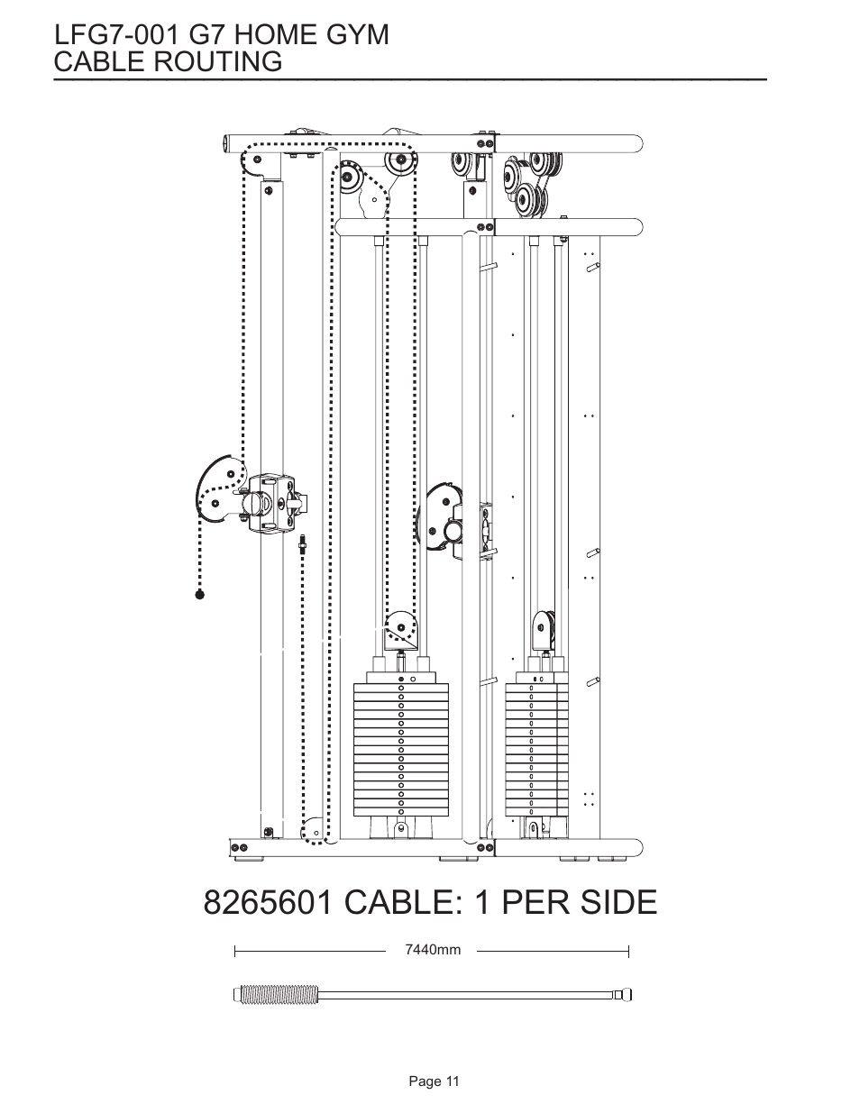 Life Fitness LFG7-001 User Manual | Page 11 / 15