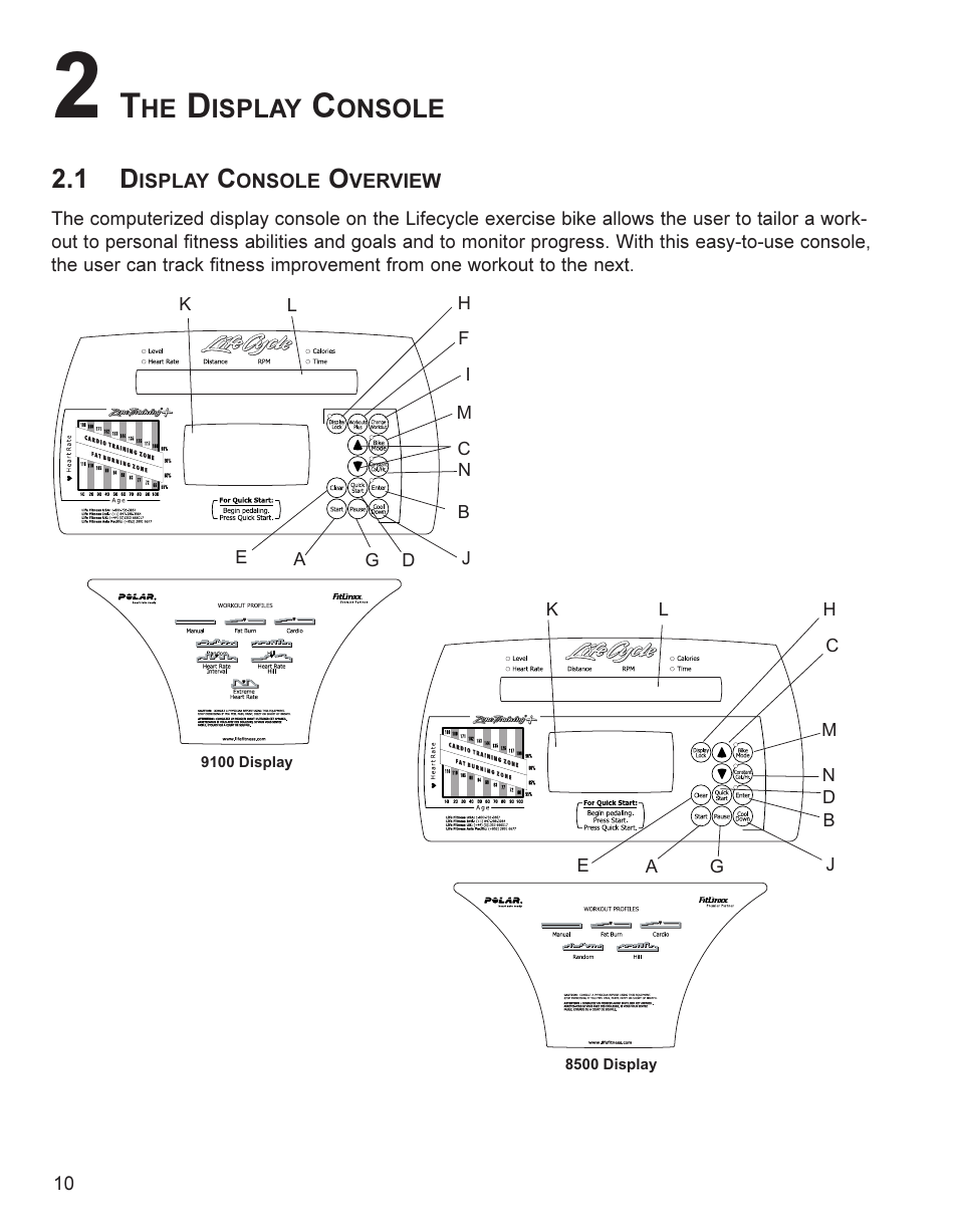 Life Fitness 9100 User Manual | Page 11 / 32