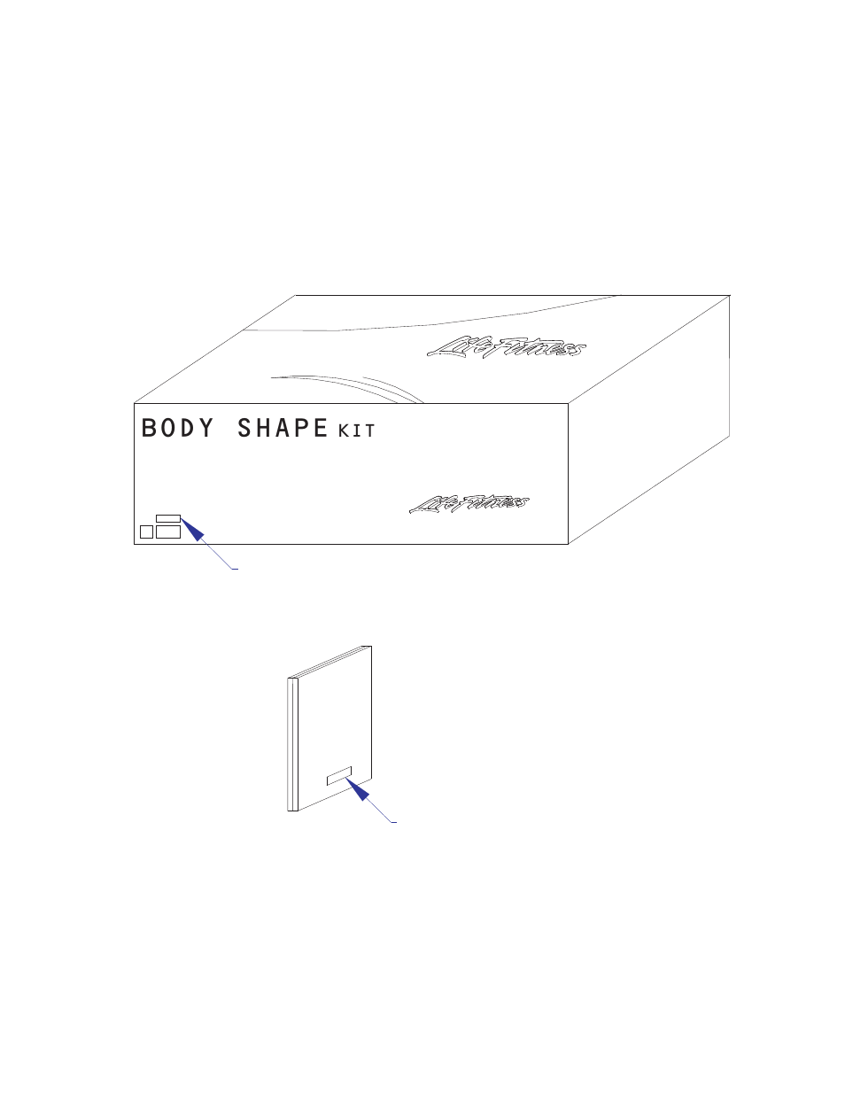 Body shape, Serial number locations, Body shape accessory kit | Life Fitness AKIT1-00-01 User Manual | Page 3 / 16