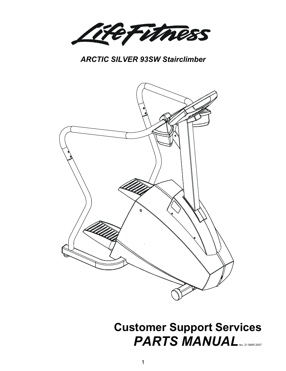 Life Fitness 93SW User Manual | 15 pages