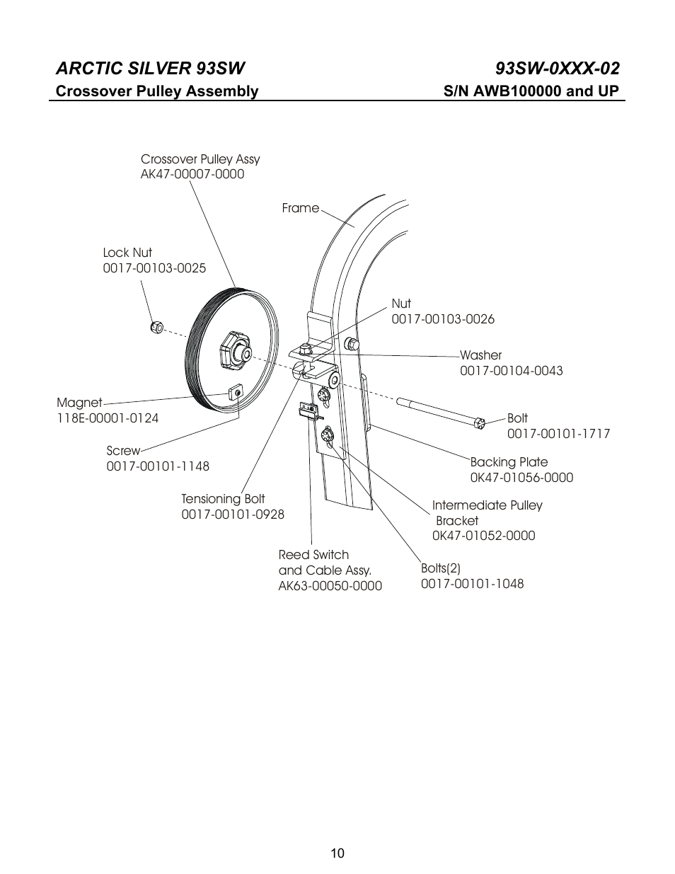 Life Fitness 93SW User Manual | Page 10 / 15