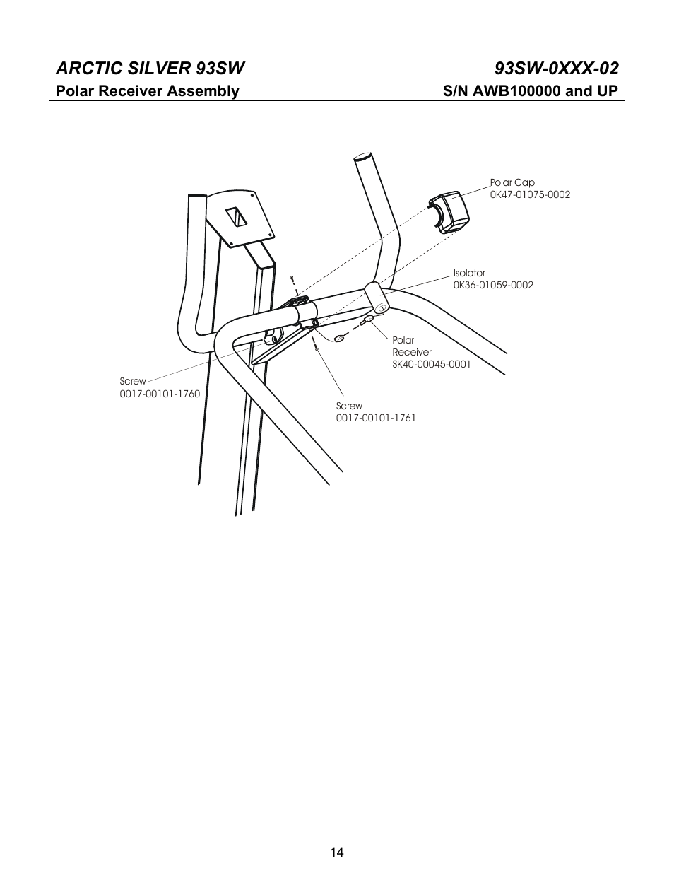 Life Fitness 93SW User Manual | Page 14 / 15