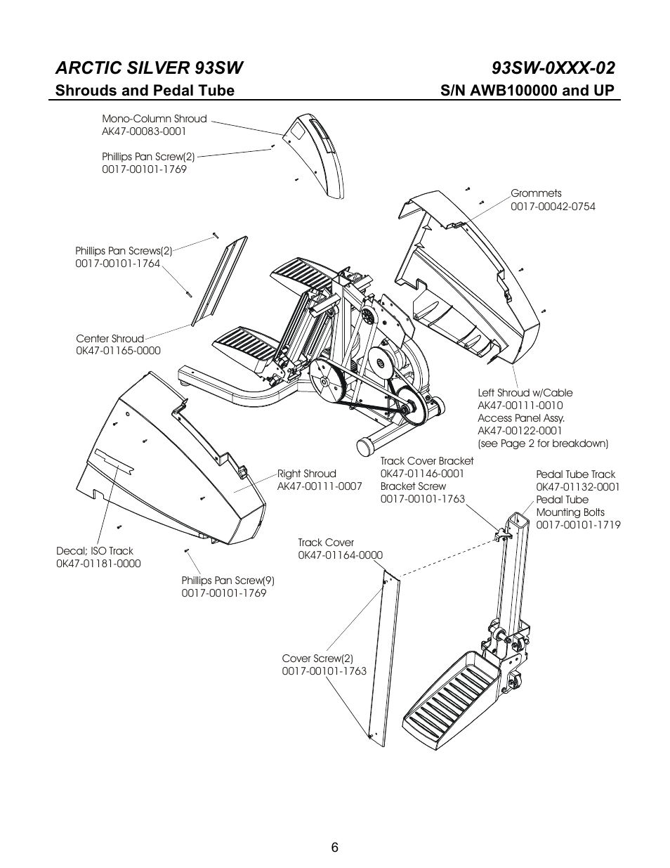 Life Fitness 93SW User Manual | Page 6 / 15