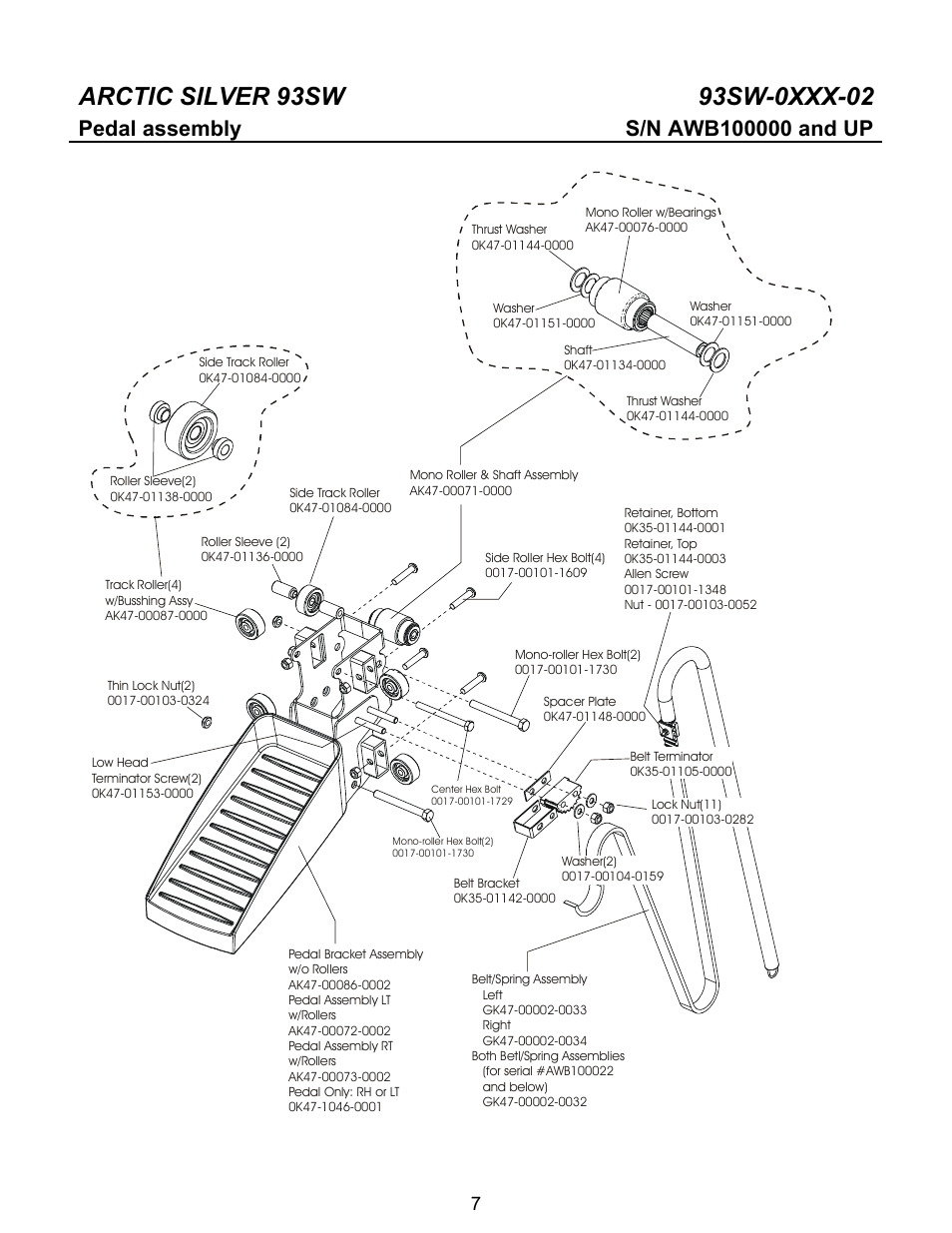 Life Fitness 93SW User Manual | Page 7 / 15