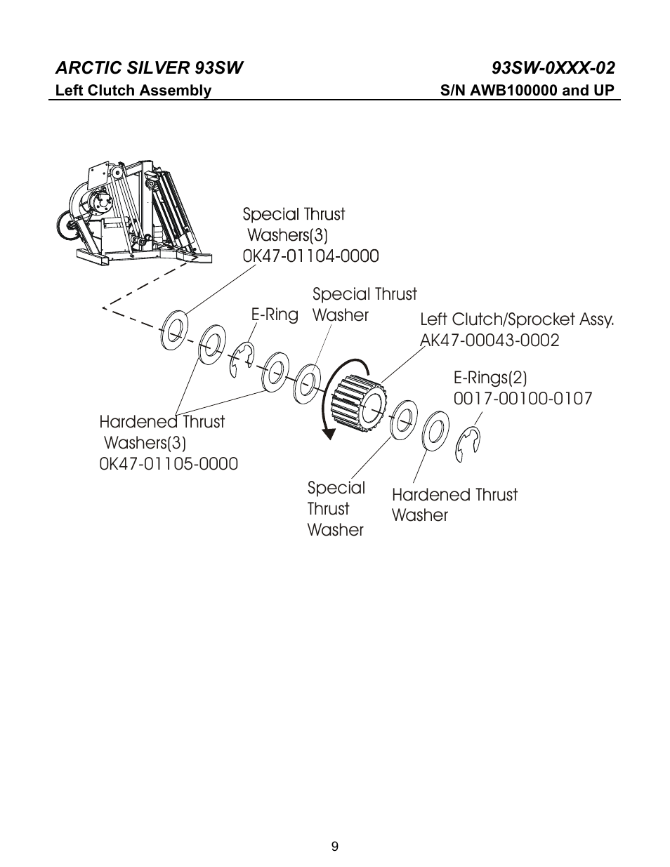 Life Fitness 93SW User Manual | Page 9 / 15