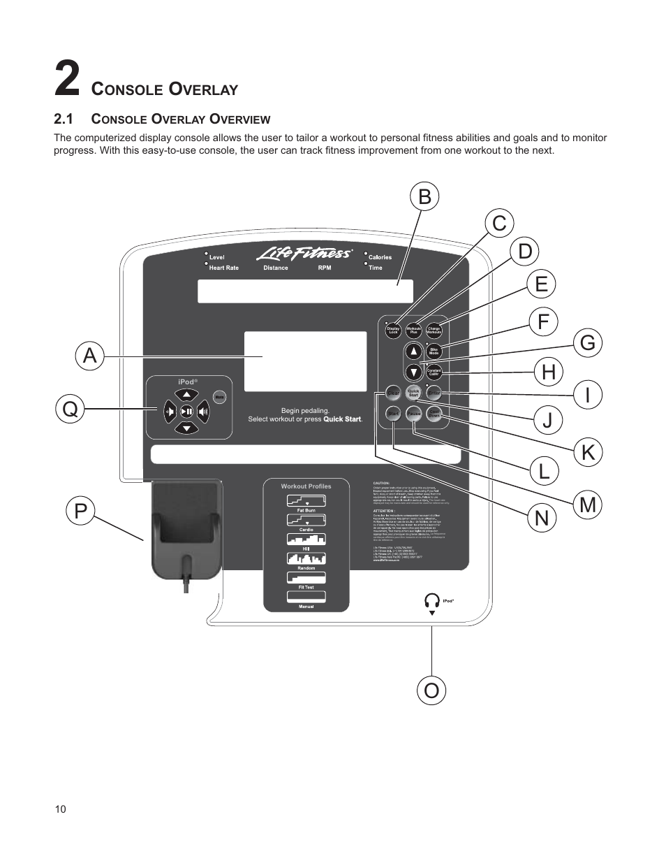 Life Fitness CLUB SERIES RECUMBENT LIFECYCLE M051-00K39-A196 User Manual | Page 11 / 44