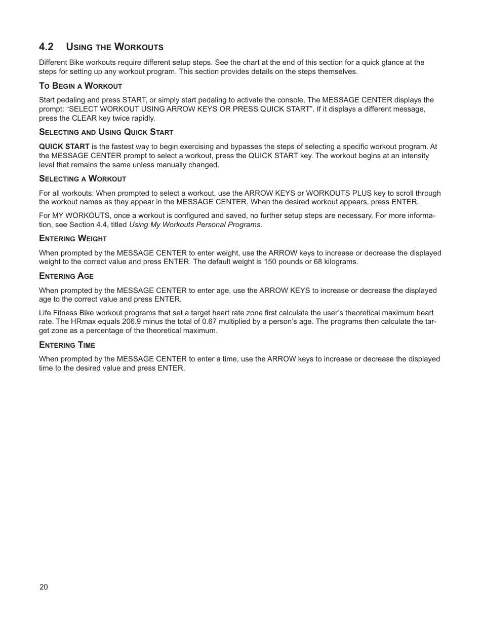 Life Fitness CLUB SERIES RECUMBENT LIFECYCLE M051-00K39-A196 User Manual | Page 21 / 44