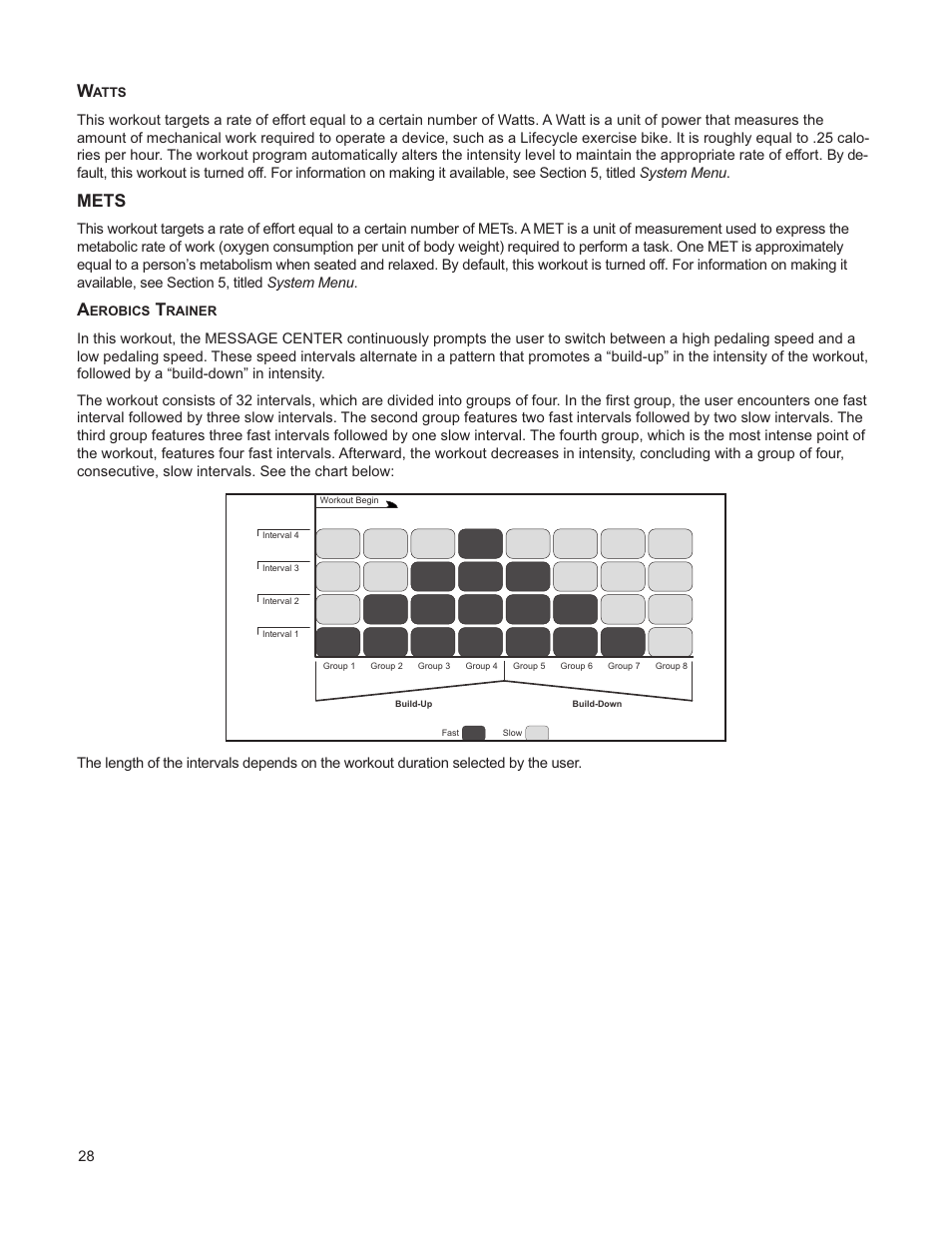 Mets | Life Fitness CLUB SERIES RECUMBENT LIFECYCLE M051-00K39-A196 User Manual | Page 29 / 44