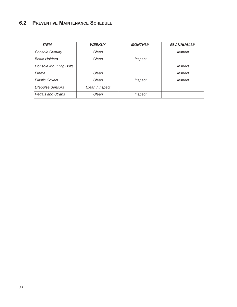 Life Fitness CLUB SERIES RECUMBENT LIFECYCLE M051-00K39-A196 User Manual | Page 37 / 44