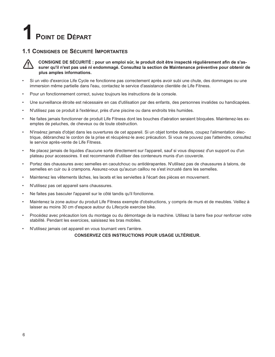 Life Fitness CLUB SERIES RECUMBENT LIFECYCLE M051-00K39-A196 User Manual | Page 7 / 44