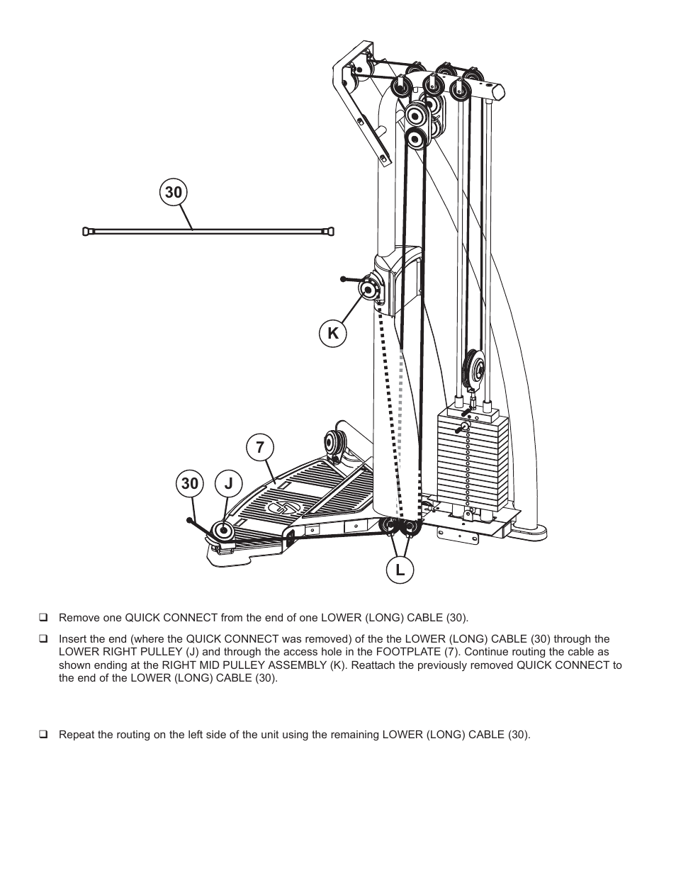 Life Fitness G5 CABLE MOTION G5-001 User Manual | Page 16 / 24