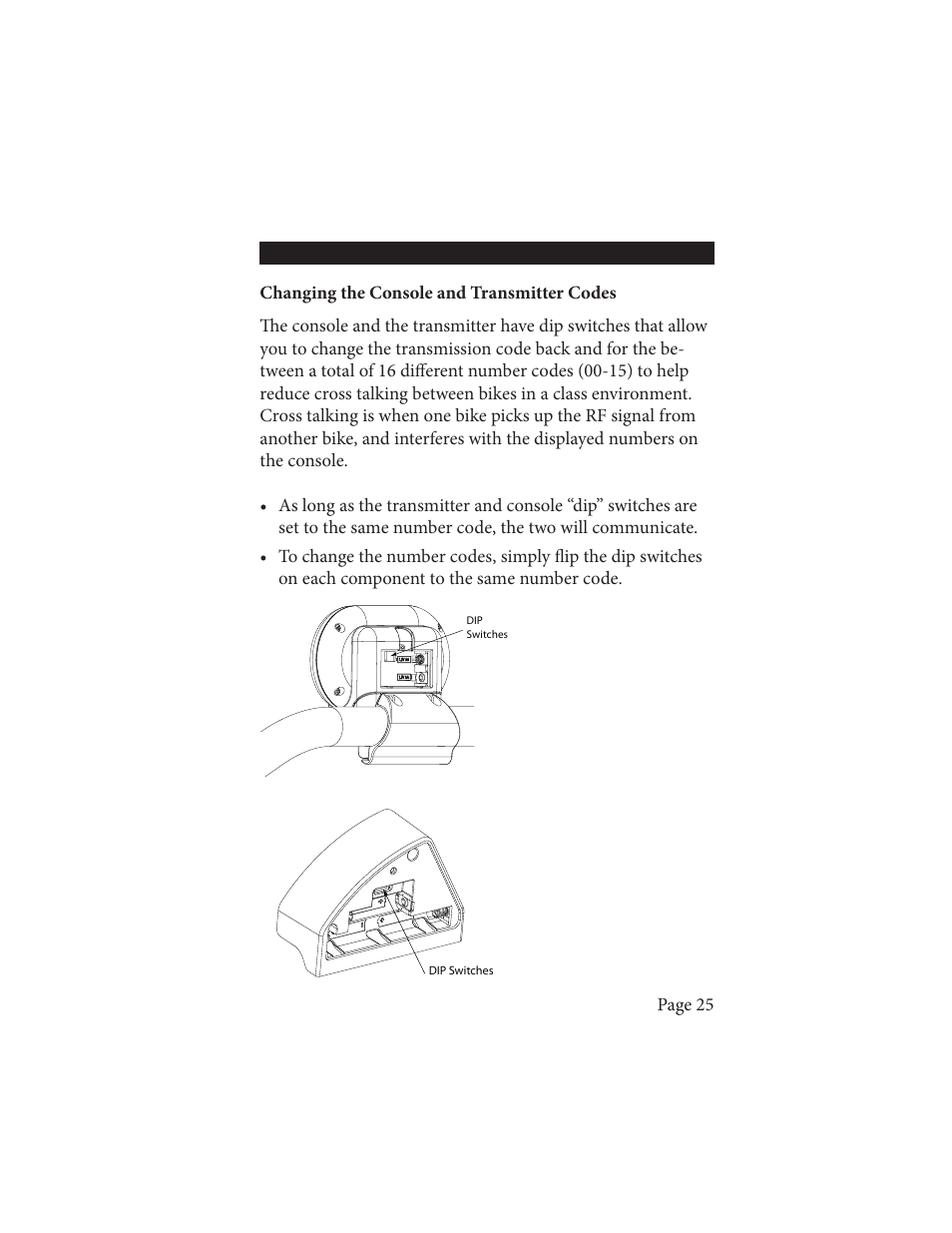 Appendix | Life Fitness Wireless Cadence Meter Pilot II User Manual | Page 25 / 28